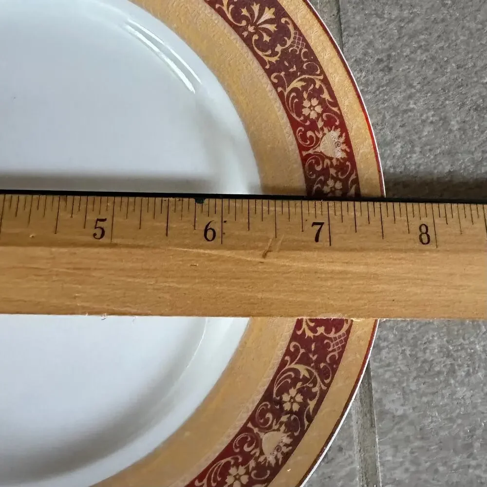 Pegasus Fine Porcelain Dinnerware 3 Dessert Plates 7.5